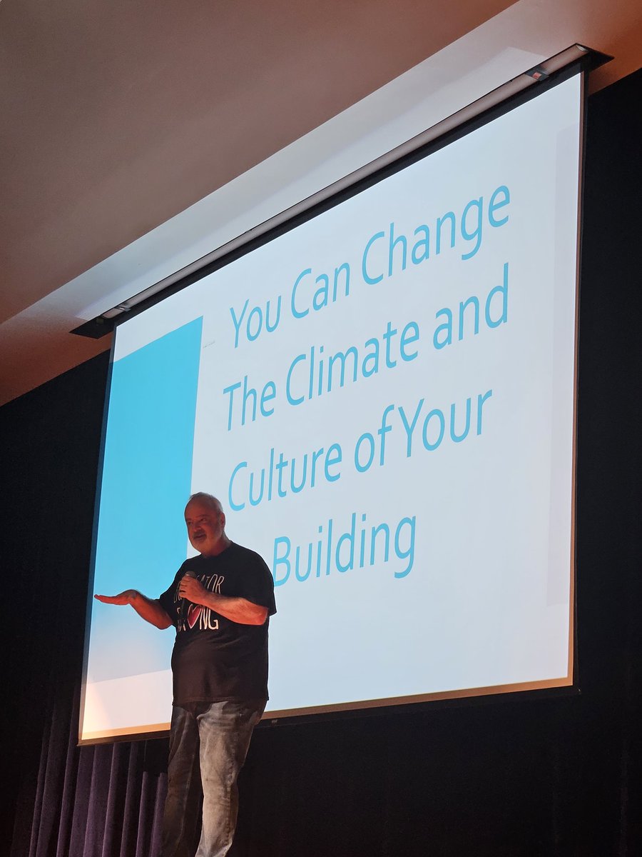 You have to make the changes you want to see at your school - @gerrybrooksprin #climateandculture #TechorTreat #TCCA2023 @TCCAConf @ipcwithdoyle @JuanitaHutto @ECapparra