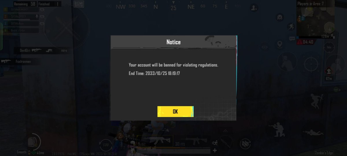 Im_onfire_'s tweet photo. My legit account has been banned without any reasons.... There has been no glitch from my side, the gameplay was pretty much transparent you can review the same. I have been playing BGMI since season 2 and have been a regular underdog competitive player.

BGMI ID : 5167508512 https://t.co/og8c0UfzYY
