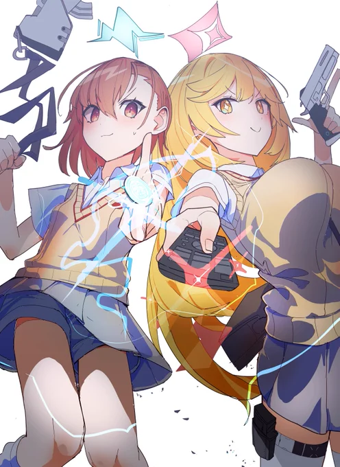 #ブルアカコラボのふたり 