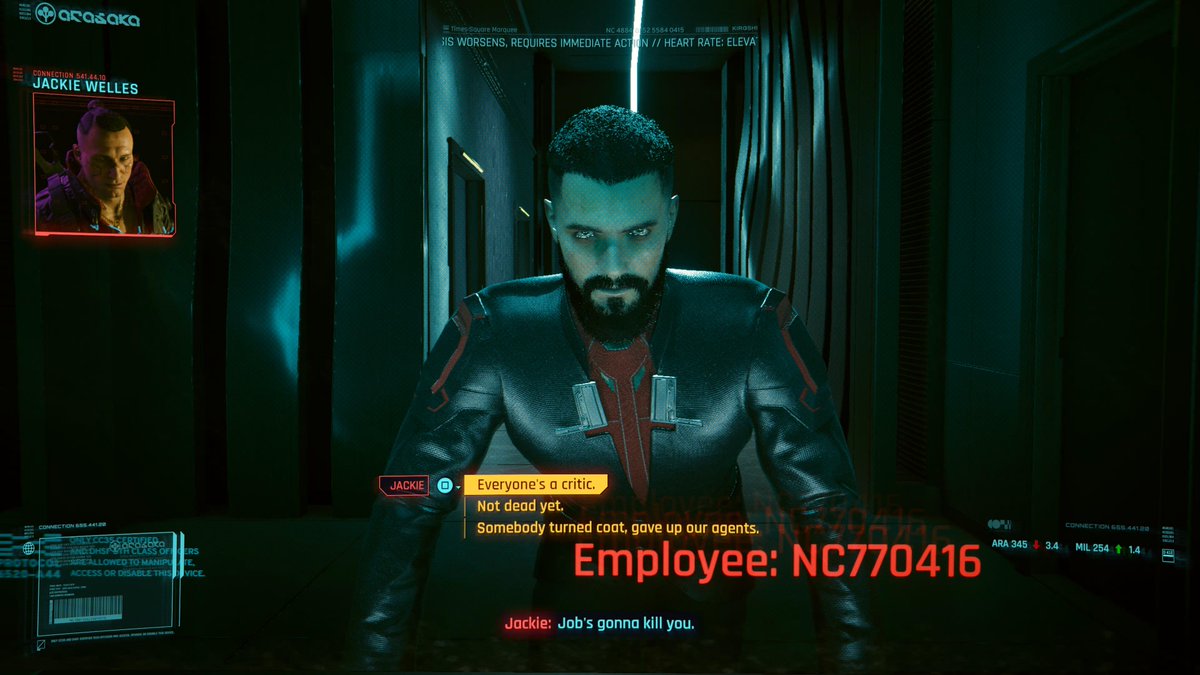 #PS5Share, #Cyberpunk2077 *Call-centre work be like*