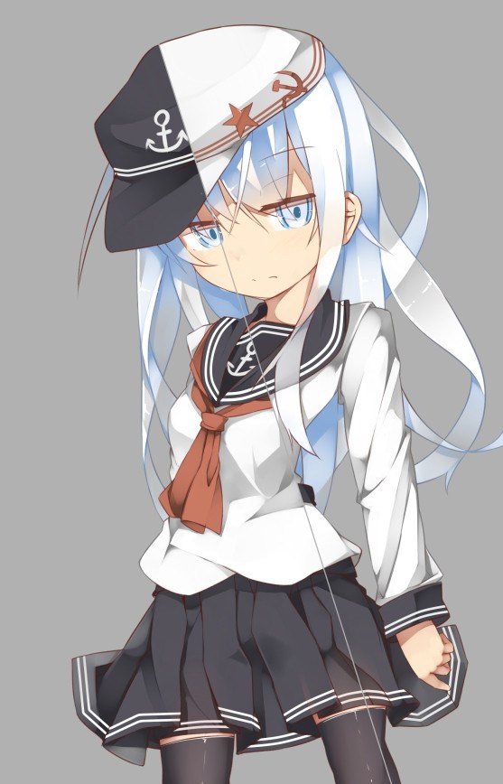 艦これ「艦これ書き下ろし収集中。響/ヴェールヌイ、その1。Twitter 」|あかのイラスト