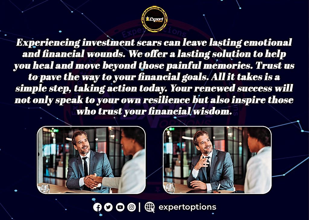 ExpertInOptions's tweet photo. Just by becoming a part of our community, you'll gain essential knowledge to spot investment scammers. We'll guide you on where and how to invest, ensuring the safety and growth of your wealth through trust.
#ExpertOptions #Cryptocurrency #Bitcoin #FinancialBrokerage https://t.co/OSWLM4IIMQ