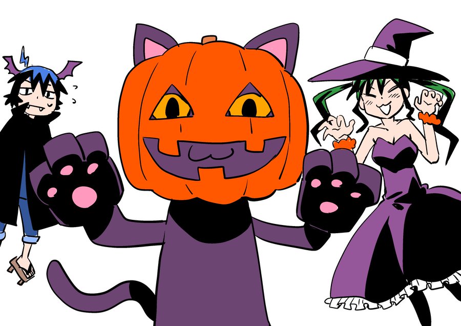 「結構過去のハロウィン再掲。」|水上悟志のイラスト