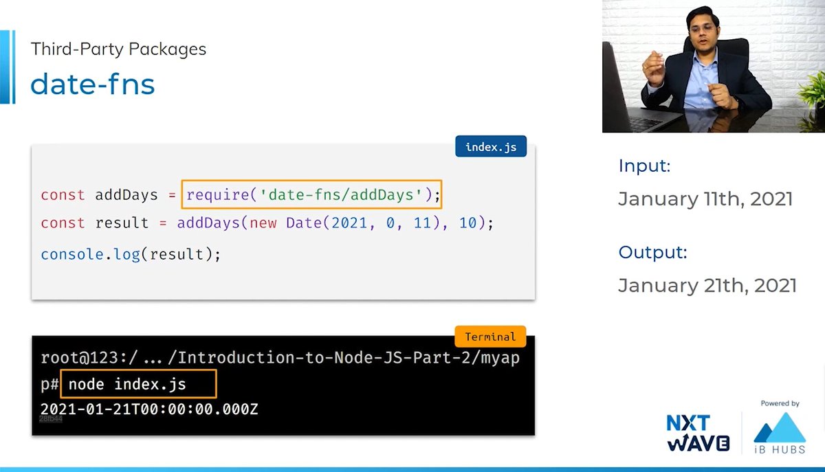 chandukuruvaa's tweet image. Hello Folks
I have completed Introduction to Node JS | Part 2 Session 👨🏻💻
Thanks to @rahulattuluri @sashankreddy07
@girishakash13 @avinashdara @nxtwave_tech
#1hourofcode #Introduction #Nodejs #Javascript #ES6 #Modules #Export #Import #Terminal #Js #npm #ccbpacademy #nxtwave