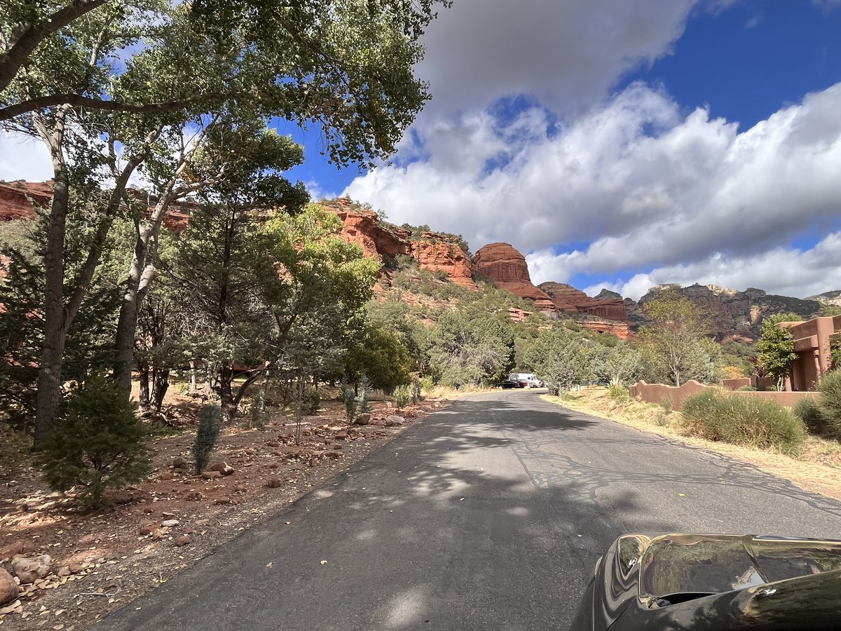 TimCarrigan's tweet image. Morning coffee in Sedona with a great view!  @spann
