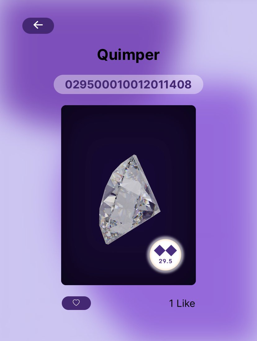 Diamonds gifted by @brunolarvol added more shine to my collection this week😇
So kind of you @brunolarvol 
#mysterygift 
#reveal
#nfts 
#digitaldiamonds
#rxxo 

@rxxoio