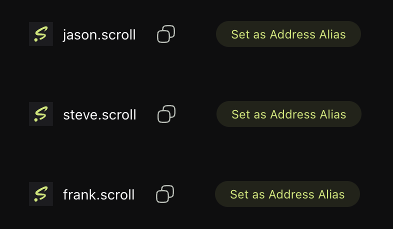 ScrollD(📜,🆔) Live on Mainnet tweet media