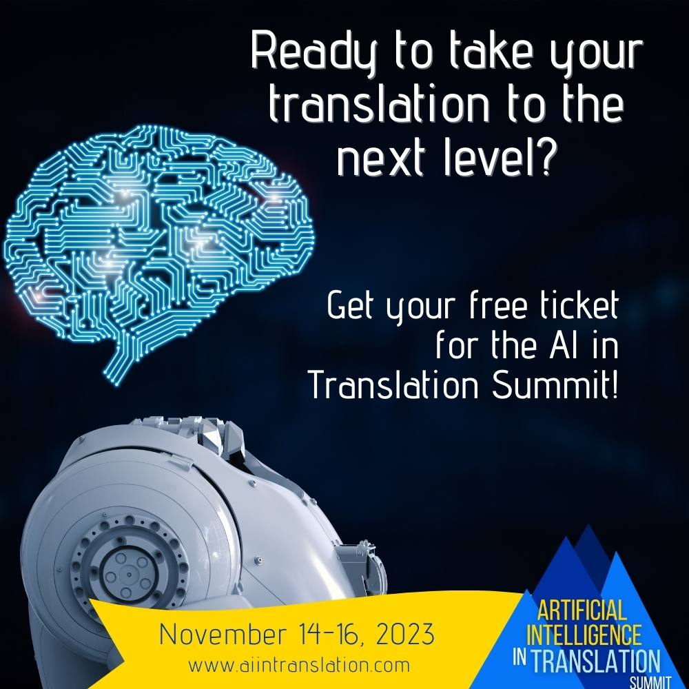 Feeling left behind in the rapidly evolving world of Al? 😪

You don't have to feel overwhelmed anymore!

It’s time to future-proof your translation career at the AI in Translation Summit! 🦾

xl8.link/Summit 👈

#xl8 #AI #AITranslation