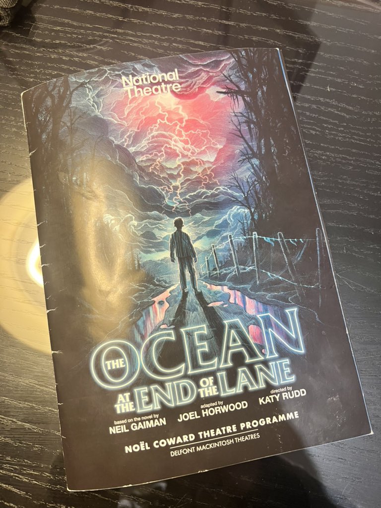 Went to @neilhimself’s @OceanOnStage yet again. Son says  the best theatre show he’s ever seen. @DanielCornish96 @finty_williams @milliehikasa @CharlieBrooks0 and the rest of the cast are incredible. Son’s 11th birthday in Nov. “Daddy, can we go to see the last show on the 25th?”