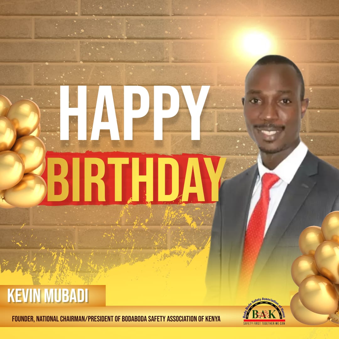 Happy Birthday our President Mr. Kevin Mubadi