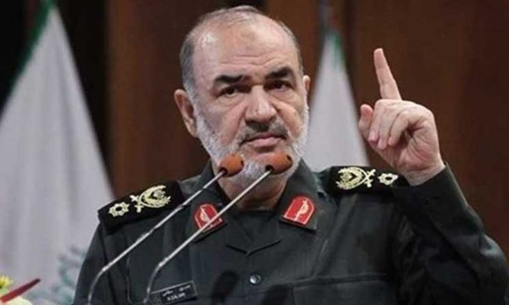 vivalalgerie7's tweet photo. قائد الحرس الثوري الإيراني: 
في حال شنت القوات الإسرائيلية هجوما بريا على #غزة فسيتم دفنها هناك. https://t.co/9Qf9Ogxe6N