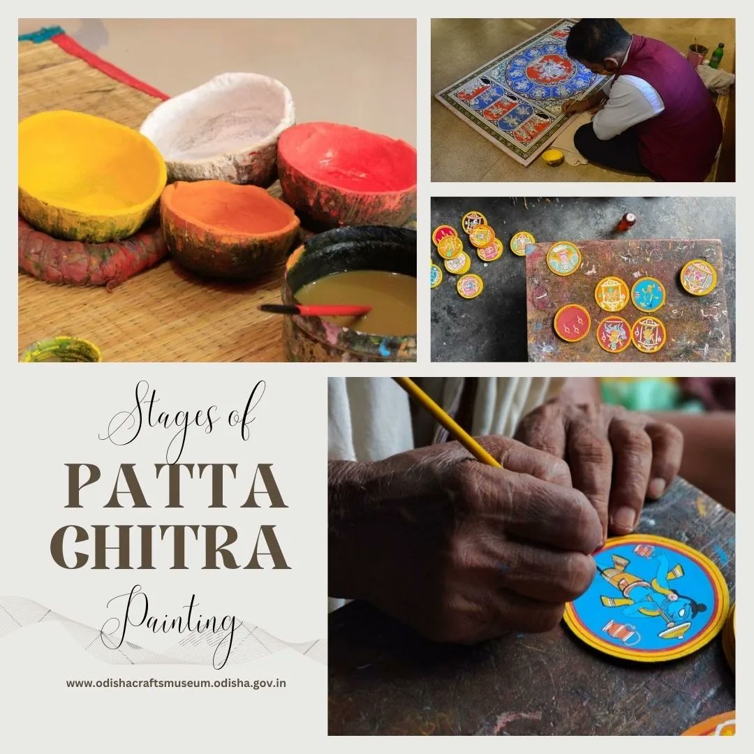 kalabhoomibbsr's tweet photo. Stages of Pattachitra Painting!
#pattapainting #kalaBhoomi #Pattachitragallery https://t.co/ixaJT2Z4oN
