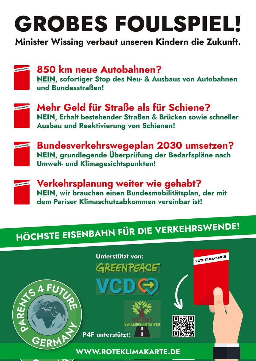 RoteKlimaKarte's tweet photo. Kennt Ihr schon unsere Mailaktion gegen den Bundesverkehrswegeplan (BVWP)? Schreibt gern alle unsere SPD Abgeordneten an, um eine zukunftsfähige Überprüfung des #BVWP mit weniger #Strassennaubau zu erreichen! Zeigt der Politik die #ROTEKLIMAKARTE. https://t.co/dTFRNquRcf https://t.co/5MYMjKWHJz