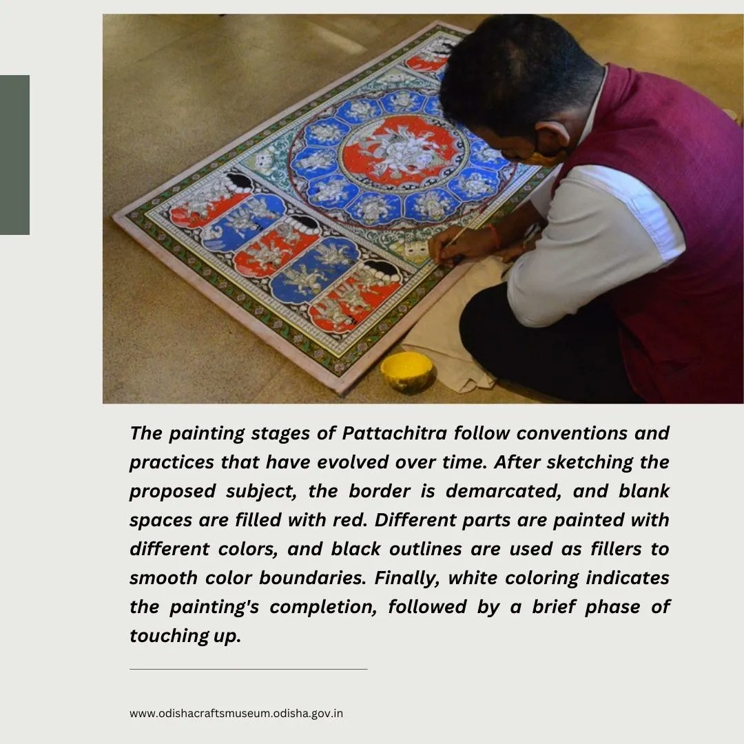 kalabhoomibbsr's tweet photo. Stages of Pattachitra Painting!
#pattapainting #kalaBhoomi #Pattachitragallery https://t.co/ixaJT2Z4oN