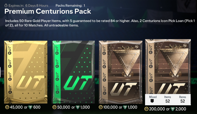 Giving Away 2x Premium Centurions Packs. To enter: 🔁+ ♥️ Follow myself and our partners: @easysbc