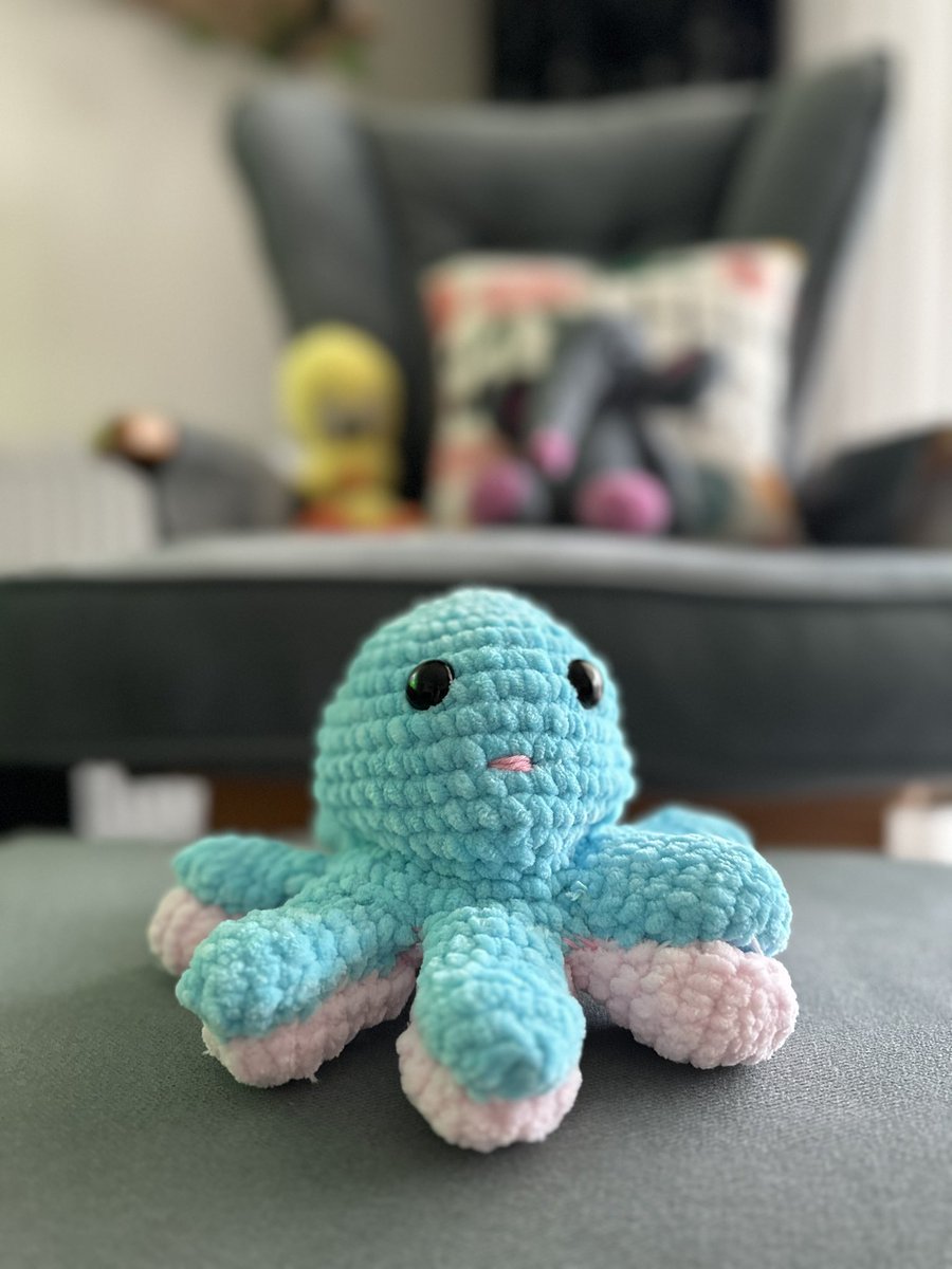 Just a hobby 🥰 #Amigurumi #octopus