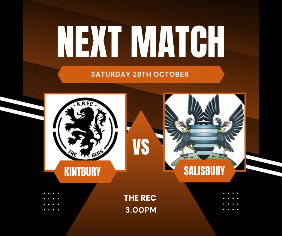 MATCHDAY 🧡🖤 we have beaten the weather 

🎟️ - FREE ENTRY

🆚 <a href="/SalisburyFC_Dev/">SalisburyFC_Development</a> 
🏆 <a href="/WiltsLeague/">Wiltshire Senior League</a> 
🏟️ The Rec 
⏰ 3.00pm
🚗 Parking On site 
🍺 Bar Open 2.00pm