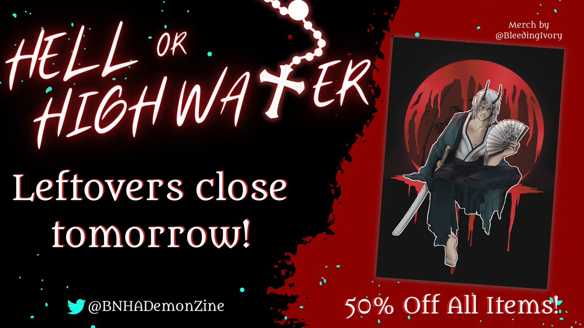 🕰️ The clock is ticking, Sinners!  

Leftovers for Hell or High Water close tomorrow! 🕯️
