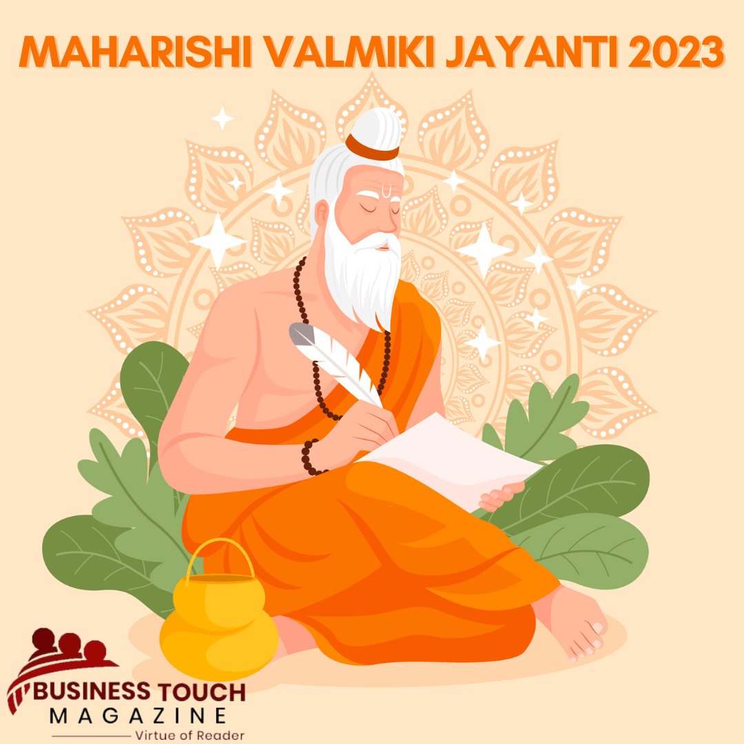BTouchMagazine's tweet photo. Celebrate the birth anniversary of the great sage and poet, Maharishi Valmiki, on this auspicious day! 🎉
Happy Maharishi Valmiki Jayanti! Let's keep his legacy alive by illuminating our paths with knowledge and goodness. 💜🙌
#valmikijayanti #india https://t.co/n8BhzHb8n6