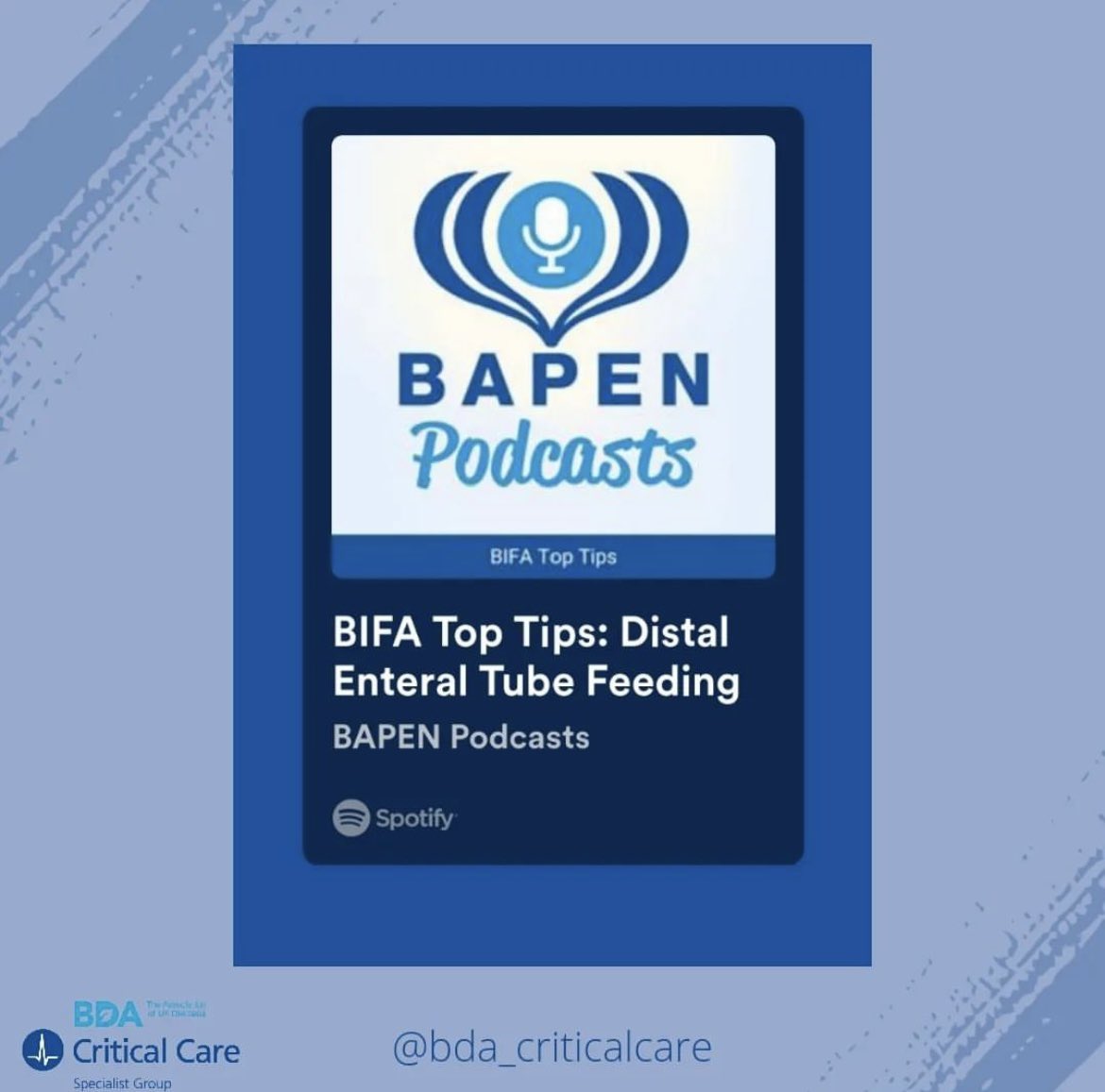 Check out @BAPENUK latest podcast on Distal Enteral Tube Feeding as part of their Intestinal Failure Series 🎙️ Link to listen bit.ly/45Kjopu