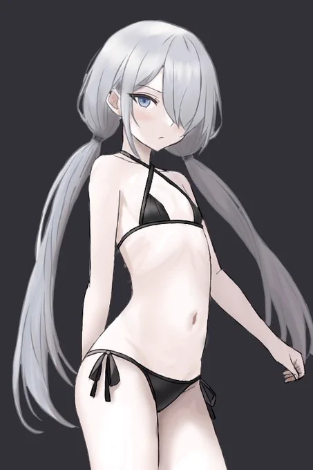 白くてスレンダーな方の比良坂だよ。
パワータイプではないけど特技ダンスで大鎌でガンガン斬りつけてくる割と武闘派だよ。 