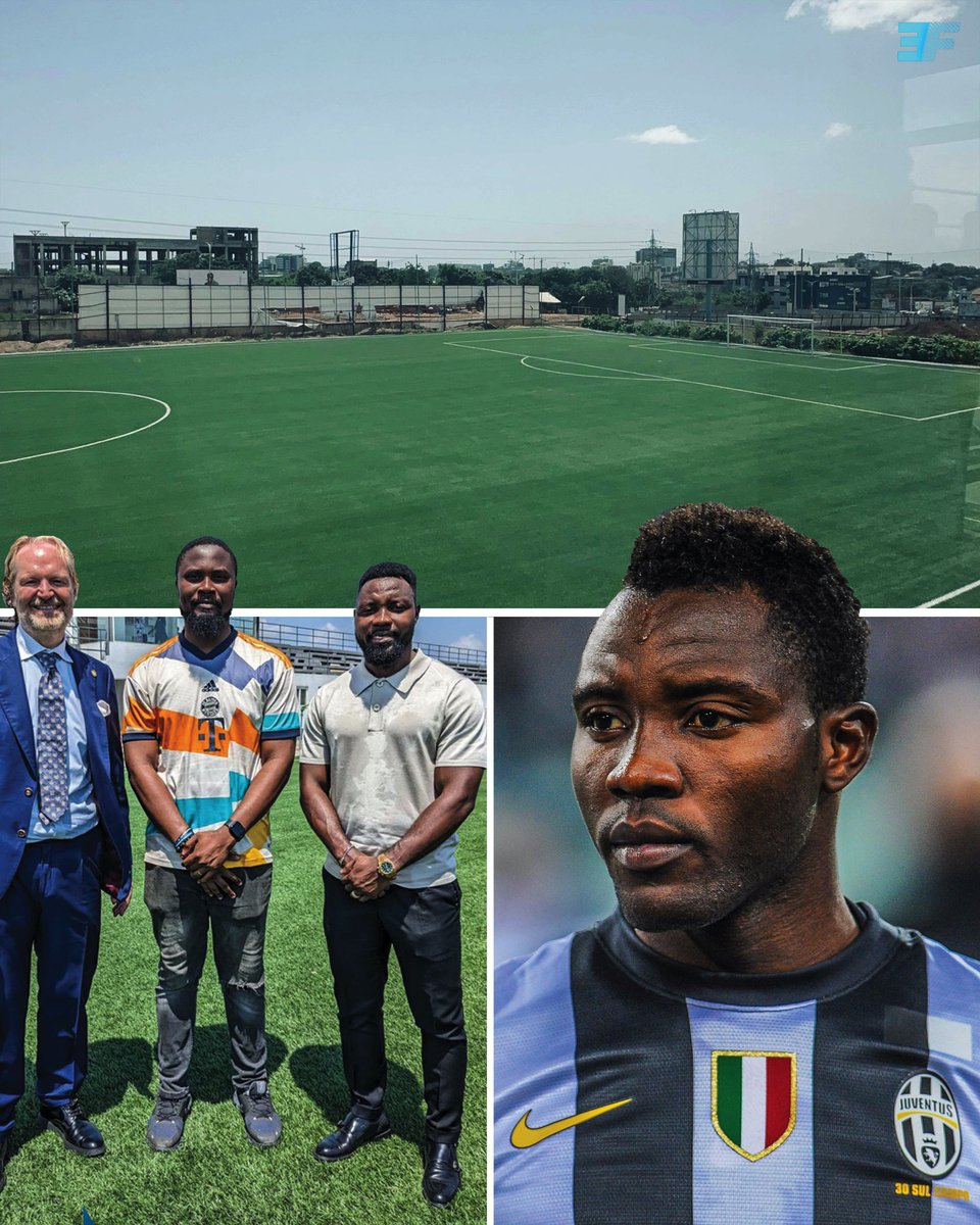 ⚫️⚪️ Juventus have officially opened a football academy in Ghana! 🇬🇭

It was founded by former Juventus player Kwadwo Asamoah and Massimiliano Taricone. 

The academy will help young boy &amp; girl talents from Ghana aged 6-21 who want to be footballers, coaches, scouts etc.
