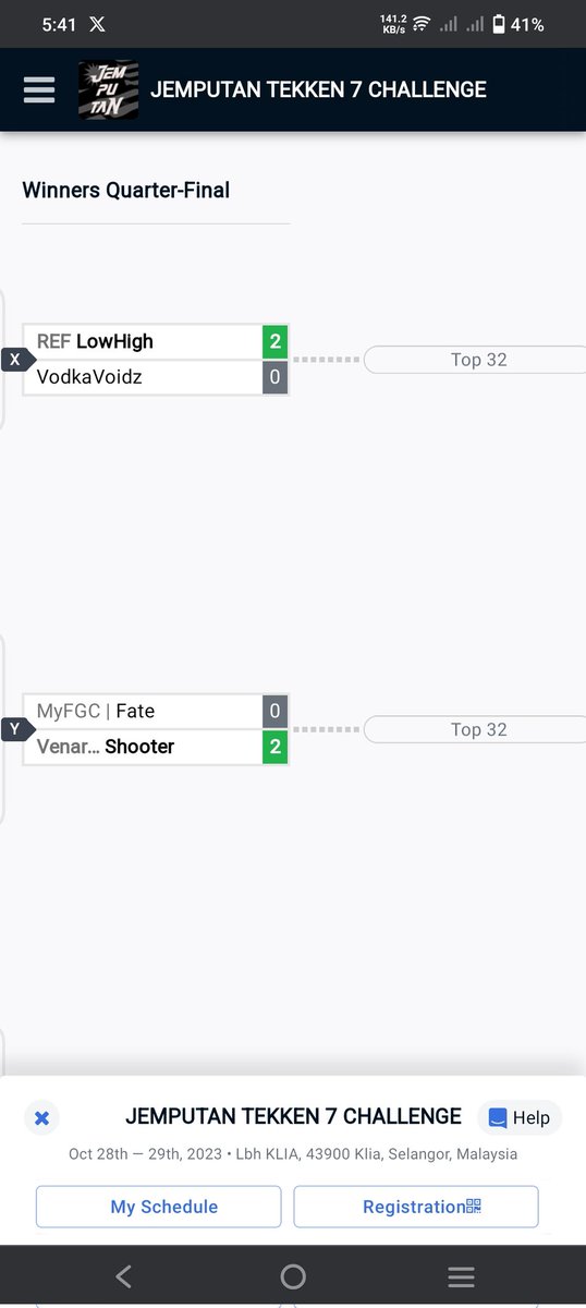 Reached in top32 from winner side. Tomorrow I am going to face the legend player @LowHigh92 🫡.