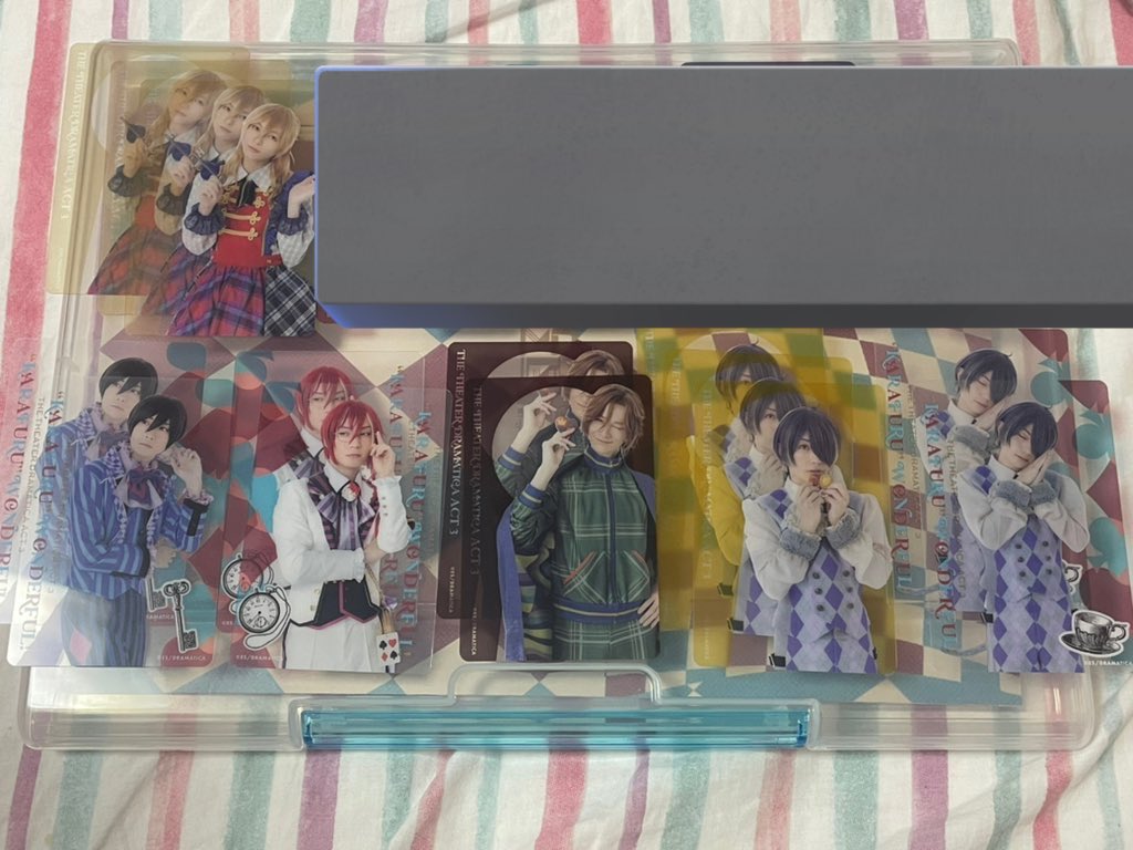 【交換・譲渡】劇団 ドラマティカACT3 カラ降るワンダフル クリアシート

譲:友也、北斗、夏目、斑、忍
求:茨 or 定価

11/3、11/4劇場手渡し可能。別日都内手渡しの場合日時場所等ご相談させてください。後日郵送も可能です。
お気軽にお声掛けください。