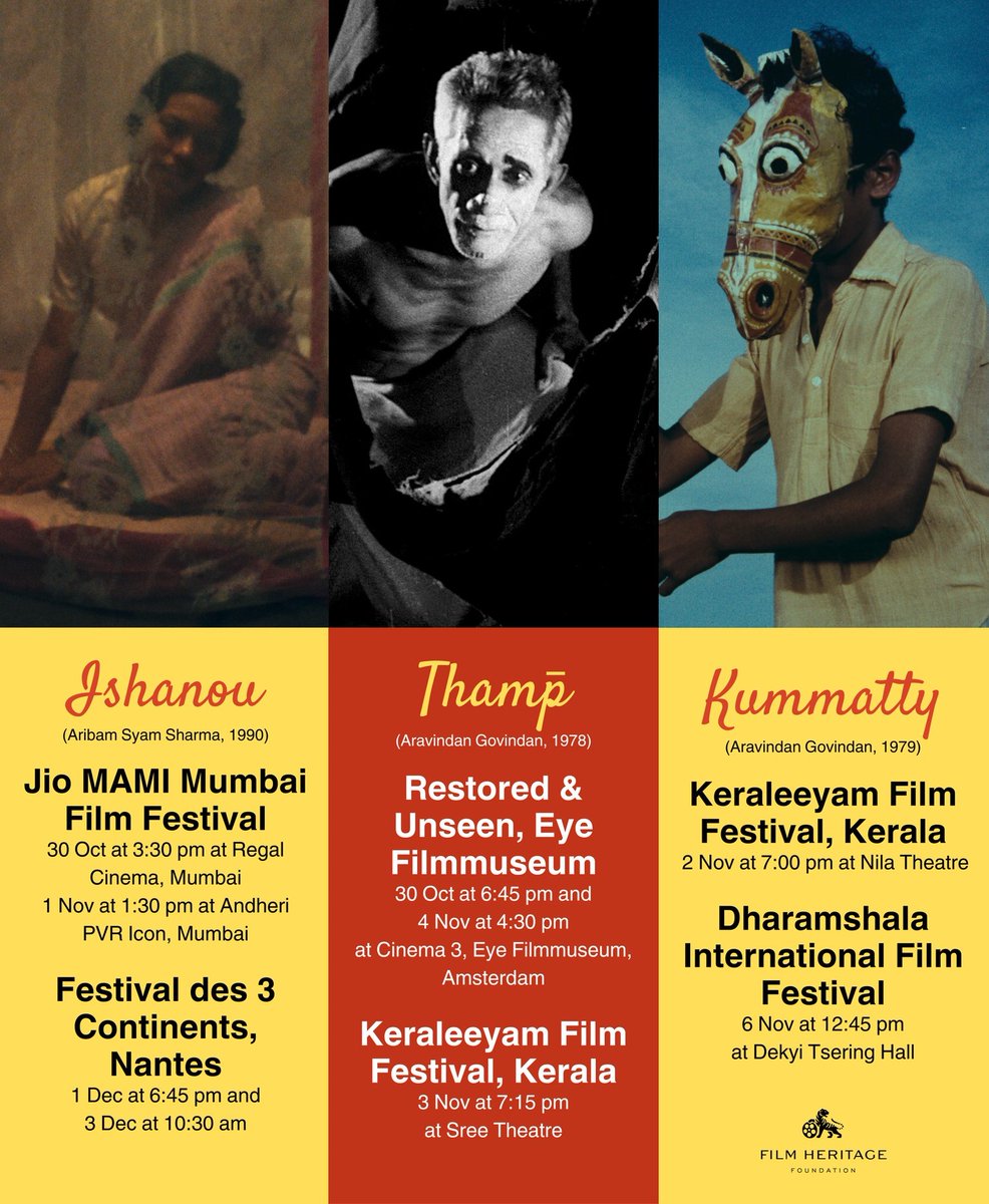 PrasadCorp's tweet photo. Prasad is happy to have been associated with the Film Heritage Foundation in restoring cinematic masterpieces. These are now being screened at prestigious film festivals.
#filmrestoration #filmdigitisation #4krestoration #filmheritagefoundation #prasadcorp #preserve4posterity https://t.co/bzH9DftSnX