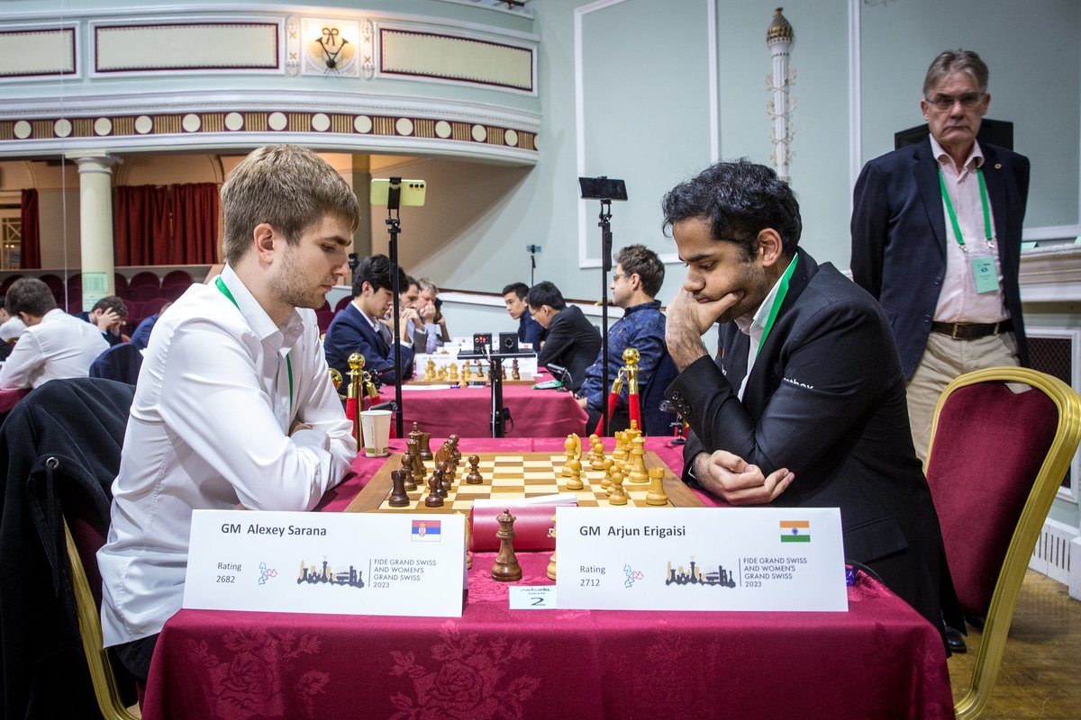 European Chess Union on X: After three played rounds at the  #FIDEGrandSwiss2023, no player remained perfect in the Open section, while  only two players in the Women's competition score perfect 3/3 points