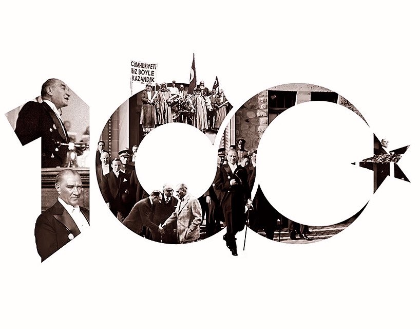 “Benim tek manevi mirasım, akıl ve ilimdir.” diyen Mustafa Kemal Atatürk’ün yoludur cumhuriyet.

Ne mutlu o yoldan yürüyene! Ne mutlu bize! 

Cumhuriyetimizin 100. yılı kutlu olsun! Yaşasın cumhuriyet!

♾️🇹🇷🙏

#mustafakemalatatürk 
#cumhuriyet100yaşında
#atami̇zindeyiz