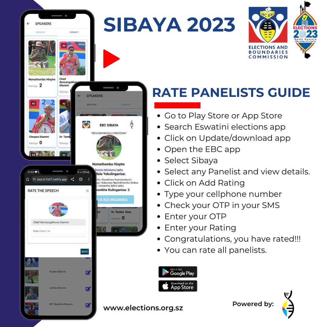 You can follow these simple steps to rate the ongoing Sibaya submissions: