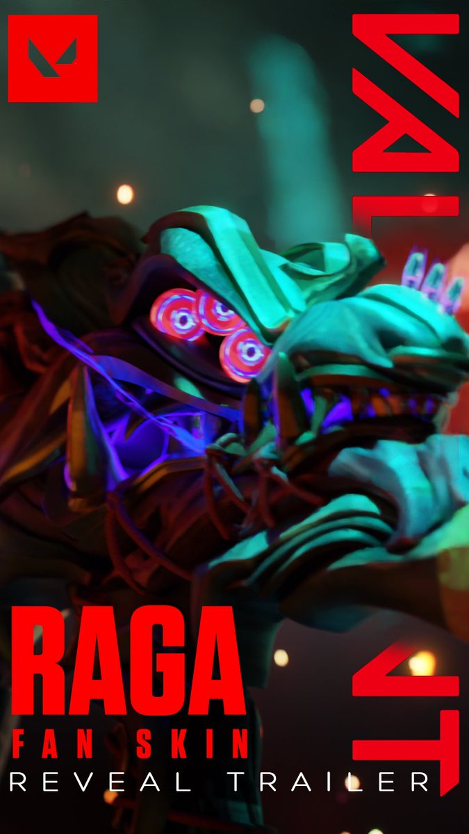 revegade_'s tweet photo. RAGA - VALORANT skin fan art trailer 

a concept art project done by @redjarredjar and I 

special thanks to bear down studios for making the project possible as always!

concept art coming very soon stay tuned! 

#VALORANT #ValorantArt  #ValorantClips https://t.co/MrVEwfZ7QY