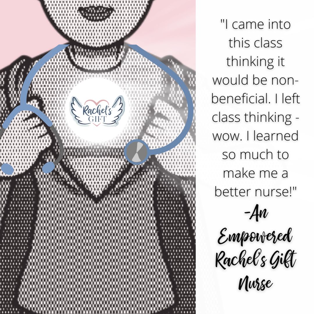 Rachels_Gift's tweet photo. #empowerednurse #rachelsgift #lifeafterloss #stillbirth #miscarriage #unitedbyloss Learn more here: https://t.co/4X37DukIxq https://t.co/Ed6A2N86rL