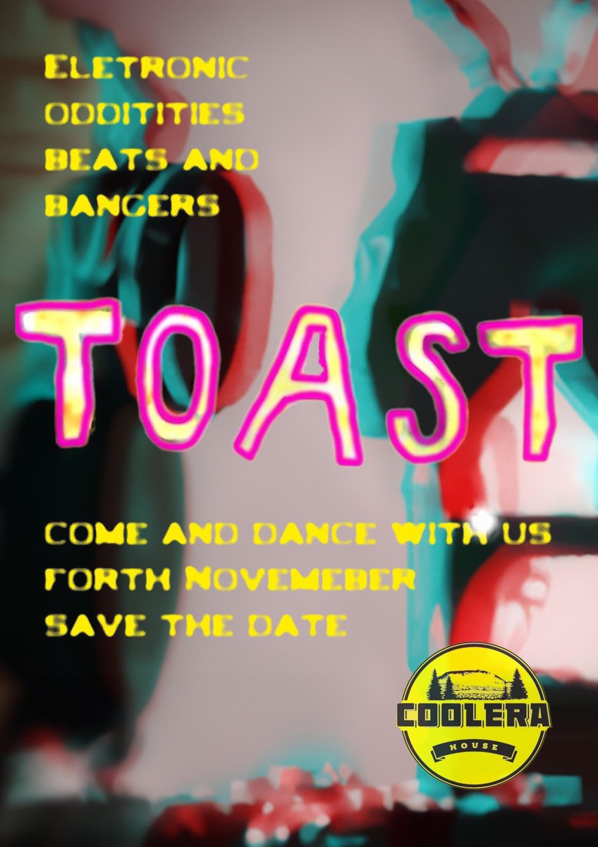 ConverterLinear's tweet photo. TOAST 👀😎🔥
Coolera House @coolera_house 
Sat 4th of November 2023
#Sligo @Nialler9 https://t.co/av04WWja1J