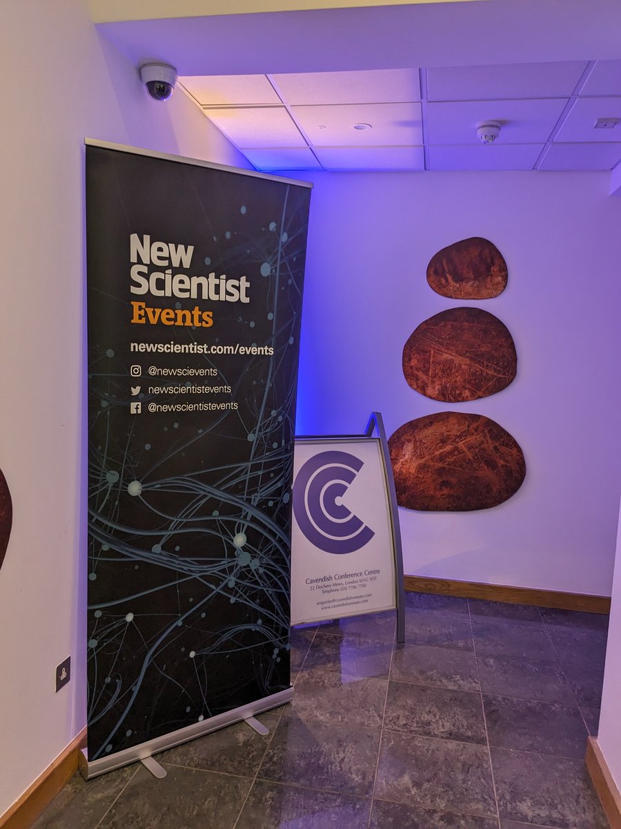 Very excited to be here at @newscievents 'Instant Expert: Quantum Mechanics' event! Looking forward to speaking later on some philosophical implications of quantum mechanics (especially the Everett interpretation) #InstantExpert #QuantumMechanics