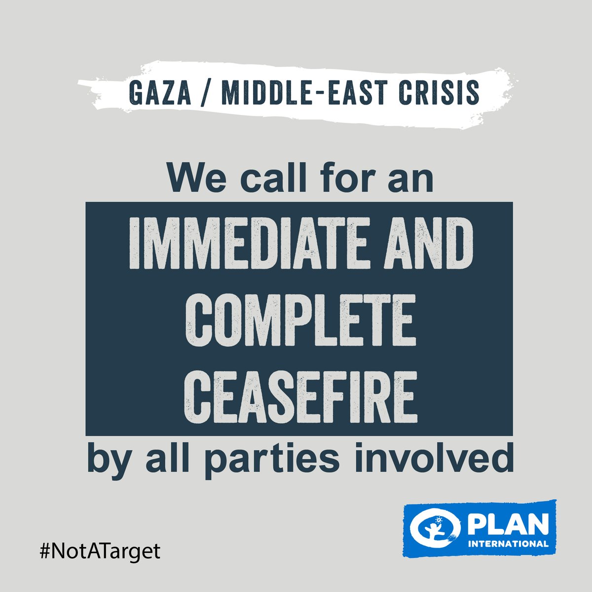 Children in Gaza and Israel have already suffered too much pain. We are deeply concerned about the "expanded military ground operations” in Gaza, putting even more civilians, including children, at risk of being killed, injured or displaced.