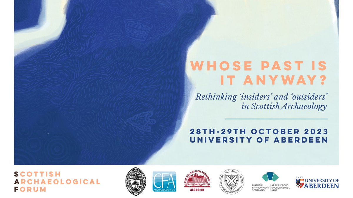 Scottish Community Heritage Alliance (@schalliance) on Twitter photo Delighted to be at the <a href="/scotarchforum/">Scottish Archaeological Forum</a> conference today where we will be rethinking “insiders and outsiders” in Scottish Archaeology. Delighted to be at the <a href="/scotarchforum/">Scottish Archaeological Forum</a> conference today where we will be rethinking “insiders and outsiders” in Scottish Archaeology.