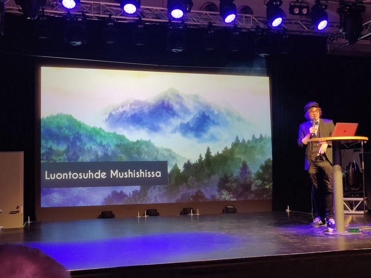 Lamppanen's tweet photo. En oo koskaa kattonu Mushishia, kohta varmaa alotan? #Desutalks https://t.co/MfDO7WeMKX