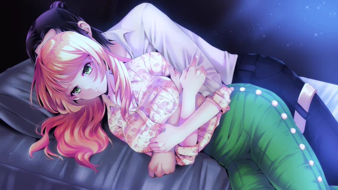 CG collection from the horror/romance visual novel "Black  A Necromantic Dating Sim"!The game is now available on Steam, please check it out!  