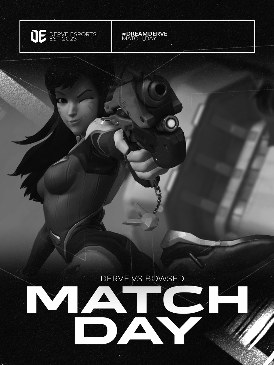 DerveEsports's tweet photo. Let's get ready as we start our first match against team Bowsed in the @ReflashProd tournament.
We will keep you up to date with the match scores as always!
#DreamDerve #Overwatch2 #OW2 #Reflash https://t.co/xcjHy0nK2z