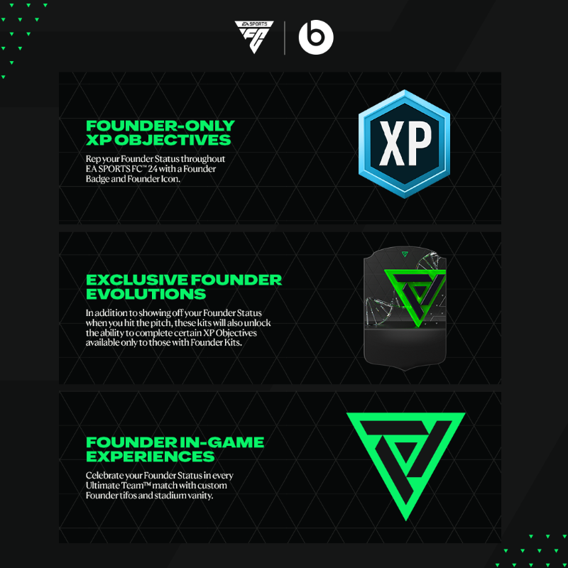 EASPORTSFC's tweet photo. Play #FC24 by November 1, get @erlinghaaland
Don’t miss out. Become a Founder and get exclusive benefits in #FC24 and beyond https://t.co/jeMwgD4nji