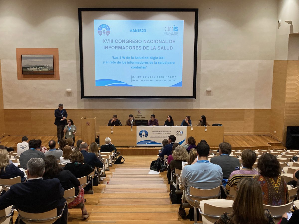 .<a href="/VirginiaOlmedo/">Virginia Olmedo</a> y <a href="/GrandaRevilla/">Javier Granda Revilla</a> moderan la mesa de jóvenes periodistas con <a href="/MarcosDoGo/">Marcos Domínguez</a> de <a href="/elespanolcom/">EL ESPAÑOL</a>, <a href="/PAzaola4/">Peio Azaola</a> y <a href="/saulvdh/">SaulVdH</a> de <a href="/DocorComunica/">Docor Comunicación</a>, <a href="/a_lemos_/">Ana Lemos</a> de <a href="/CiceroComunica/">Cícero | Agencia de comunicación en salud</a>, <a href="/Lauramarcosm/">Laura Marcos</a>, @JMauraGarcia, <a href="/mireia_pascual/">Mireia Pascual</a> y <a href="/_PaulaaPerez/">Paula Pérez</a> #ANIS23