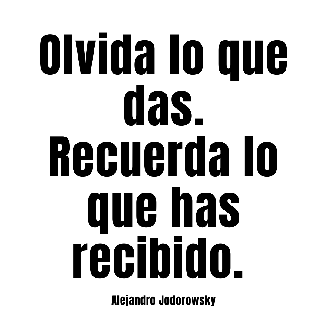alejodorowsky's tweet photo. SABIDURÍA: https://t.co/gEvxvw0obm