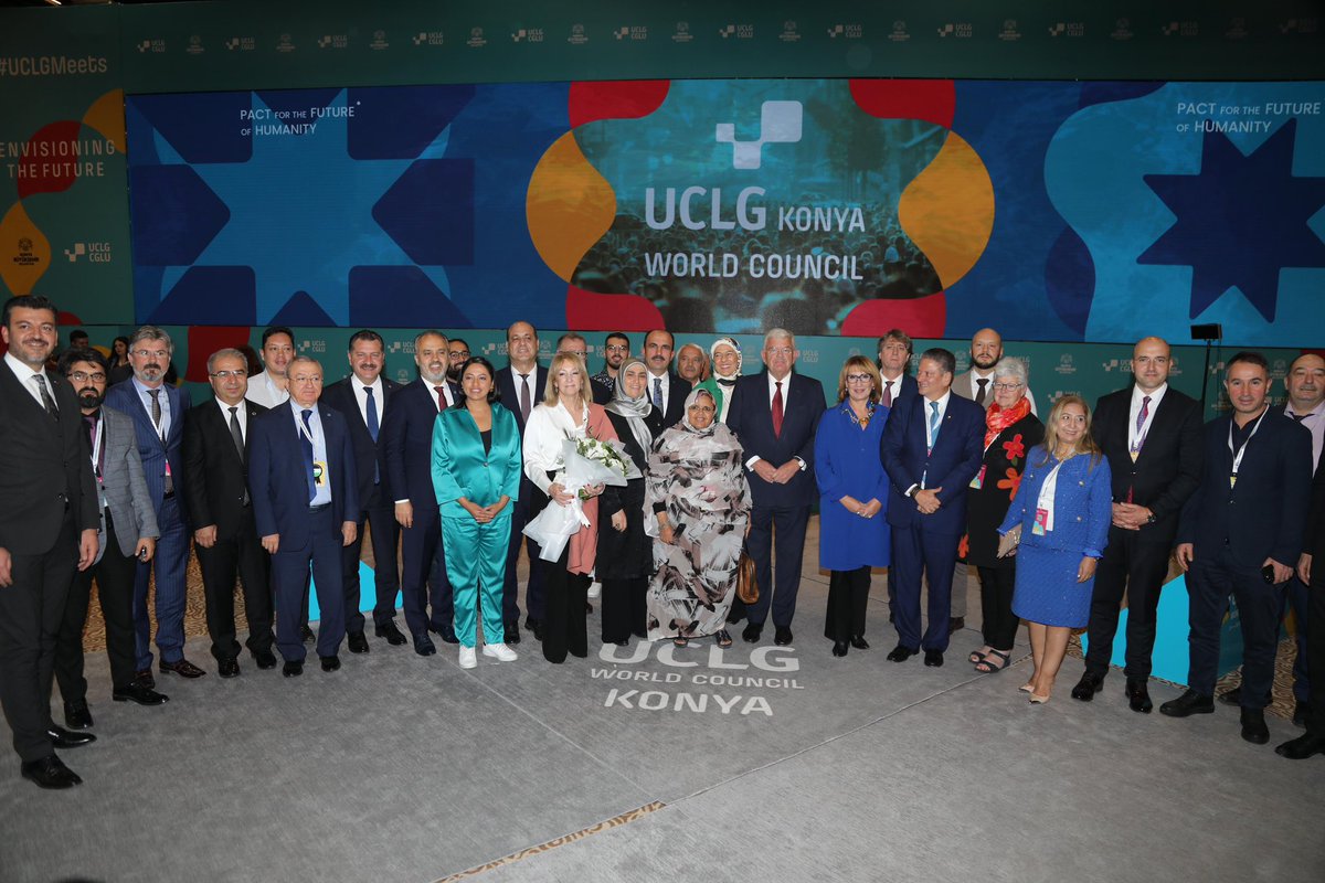 I took over the Presidency of the United Cities and Local Governments(UCLG), at the UCLG World Council on the eve of 100th anniversary of our Republic. I will continue my efforts for peace, solidarity and sustainability as well as setting an example with Konya Model Municipalism.