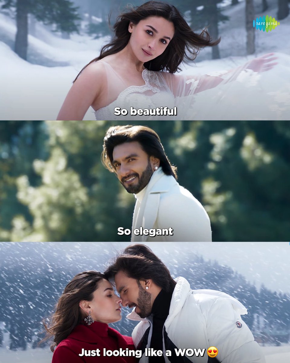 So wow, we love them from the last life! 😍 @DharmaMovies @aliaa08 @RanveerOfficial #Saregama #SaregamaMusic #AliaBhatt #RanveerSingh #TumKyaMile #Trending