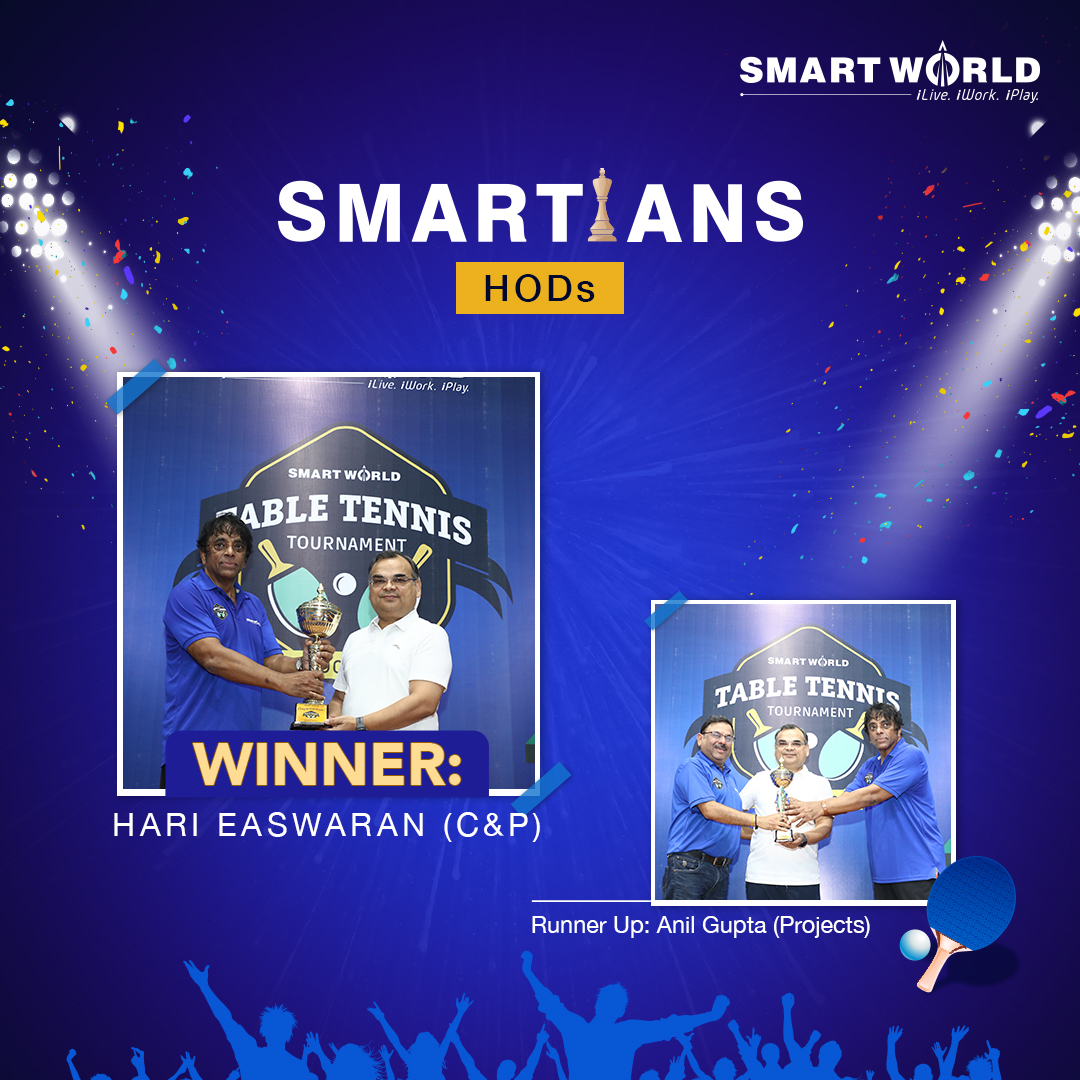 #TennisTournament #Champions #Smartians #Smartworld #SmartworldDevelopers #WinningShots #Congratulations