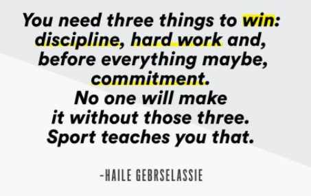 'You can be the most talented player, but without discipline, you’ll never reach your full potential. You can have all the right pieces on a team, but without discipline, you will always underachieve. Discipline is what separates the good teams from the great teams.'