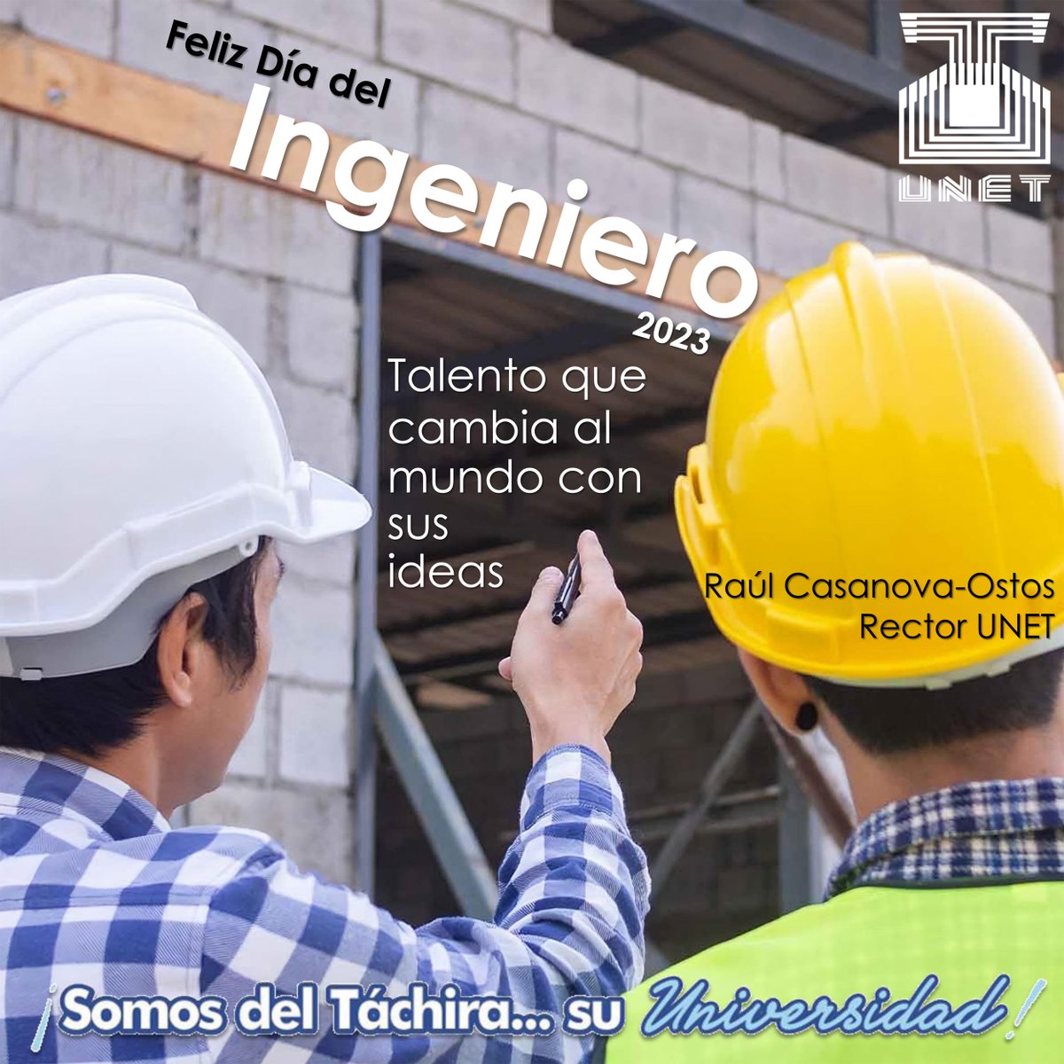 Abejaarr's tweet photo. Felicidades en el #DiaDelIngeniero para todos los inge de #Venezuela en especial para los  #IngDelTachira e Ing #UNET @egreunet
Un dia como hoy se creó el Colegio de Ing de Venezuela por los cual rendir homenaje a los profesionales de la ingeniería en todas sus ramas y vertientes https://t.co/4pxq5EBw91