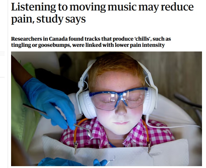 ME_LabTweets's tweet photo. Can #music help with pain? 🎶🧠🎶
@brenrooney comments on recent research for a super interesting article in the Guardian https://t.co/5ihL5IgSL6
